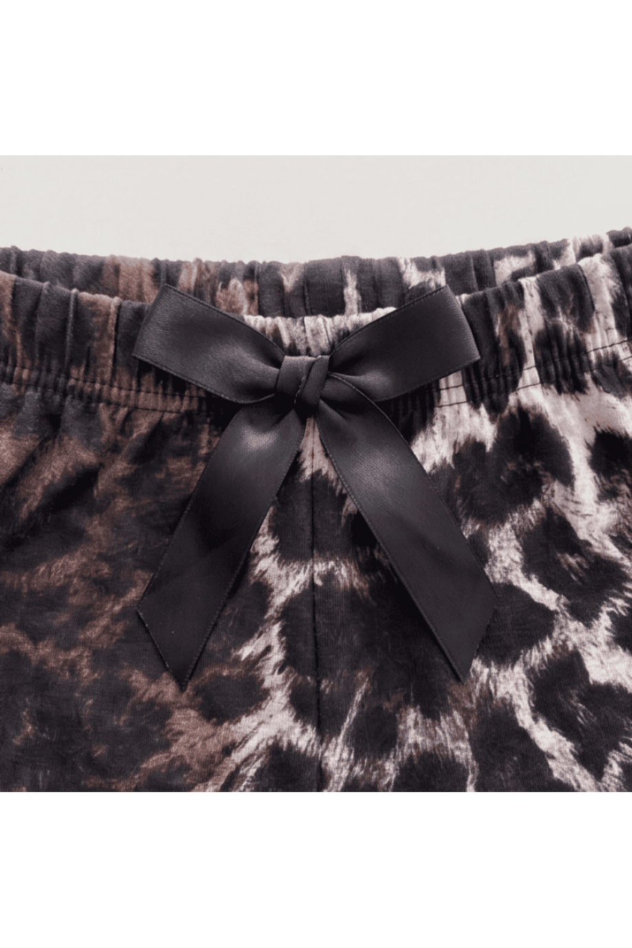 Viskon Leopar Desenli Kadın Pijama Altı - Ayakta Görünüm | Linay Butik Viskon Leopar Desenli Kadın Pijama Altı - Ayakta Görünüm | Linay Butik Kadın Ev Giyimi